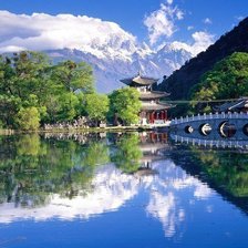 Схема вышивки «природа в китае»