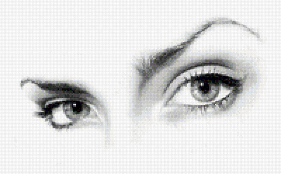 взгляд - девушка, взгляд, лицо, глаза - предпросмотр