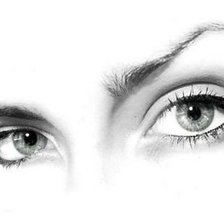 Схема вышивки «взгляд»