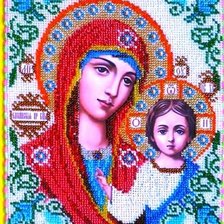 Схема вышивки «икона»