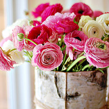 Схема вышивки «нежные цветы»