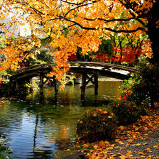 Схема вышивки «пейзаж»