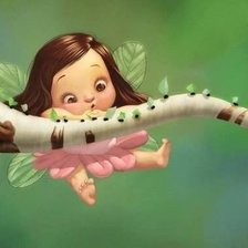 Схема вышивки «Фея»