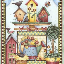 Схема вышивки «country»