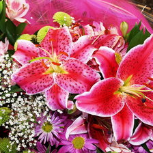 Схема вышивки «Лилии»