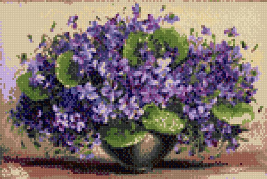 ландыши в корзинке - предпросмотр