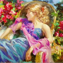 Схема вышивки «летний отдых»