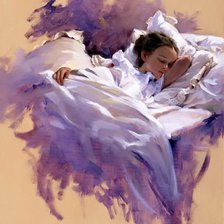 Схема вышивки «детский сон»