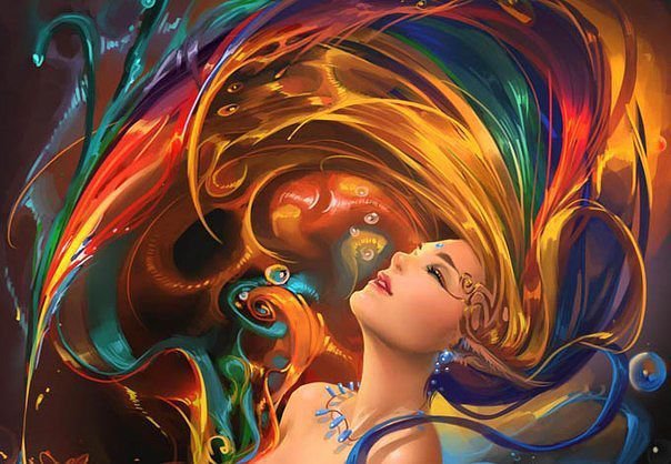 Абстракция. - оригинал