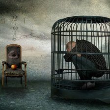 Схема вышивки «Клетка»