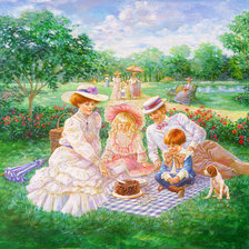 Схема вышивки «pic-nic»