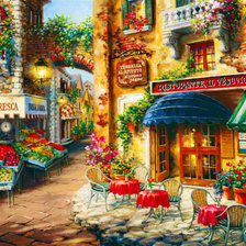 Схема вышивки «scorcio di Toscana»