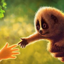 Схема вышивки «Рука к руке»