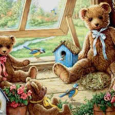 Схема вышивки «orsetti 1»