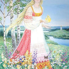 Схема вышивки «Лада»