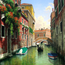 Схема вышивки «венеция»