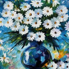 Схема вышивки «цветы»