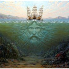 Схема вышивки «Царь Морской2»