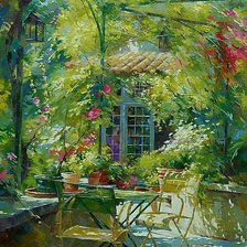 Схема вышивки «Солнечный день»