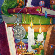 Схема вышивки «дракончики»