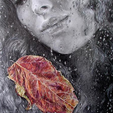 Схема вышивки «Женщина»