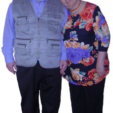 Схема вышивки «бабушка с дедушкой»