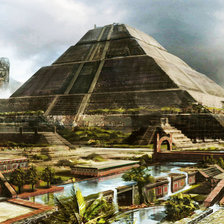 Схема вышивки «Пирамида»