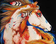 Схема вышивки «horse»