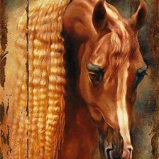 Схема вышивки «Лошадь»