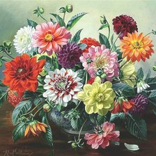 Схема вышивки «Осенний натюрморт»