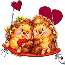 Схема вышивки «ёжики»