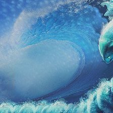 Схема вышивки «Элименталь воды»