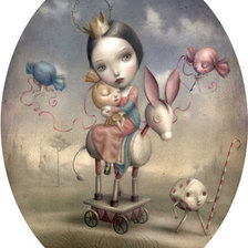 Схема вышивки «Детские мечты»