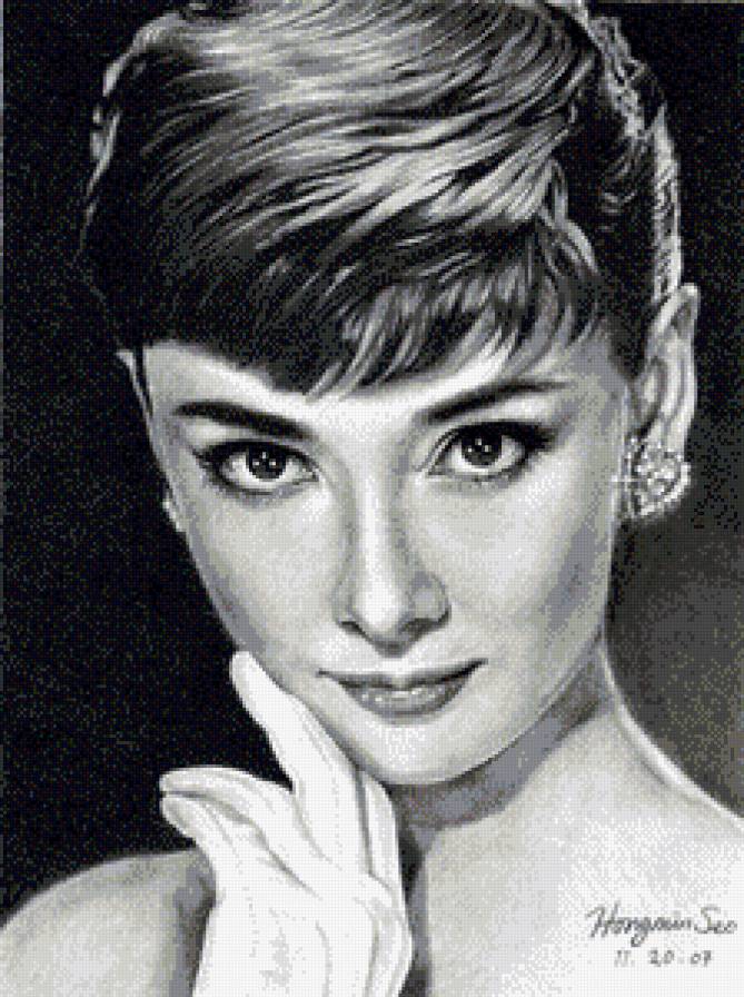 Одри - актриса, девушка - предпросмотр