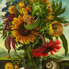 Схема вышивки «натюрморт»