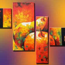 Схема вышивки «полиптих яблоко»