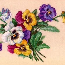 Схема вышивки «Віола»