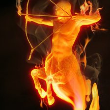 Схема вышивки «стрелец»