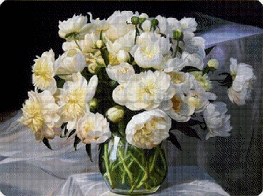 букет пионов - предпросмотр