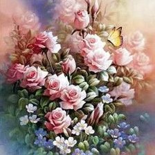 Схема вышивки «Букет»