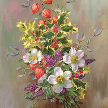 Схема вышивки «цветы»