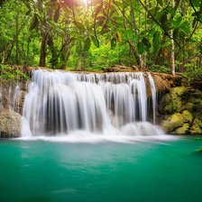 Схема вышивки «водопад»