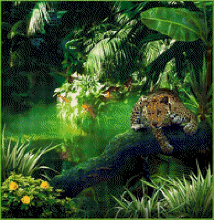 гепард - животгые.природа.джунгли. - предпросмотр