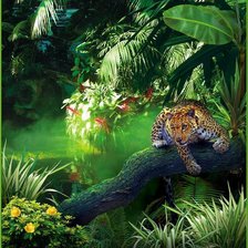 Схема вышивки «гепард»