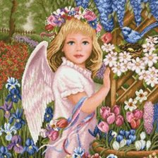 Схема вышивки «angioletto»