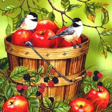 Схема вышивки «mele 1»