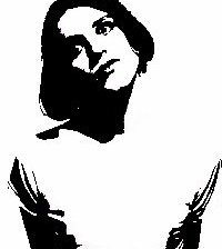 Схема вышивки «Брайан Молко»