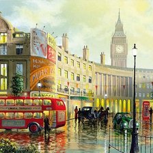 Схема вышивки «Серия "Лондонские мотивы"»