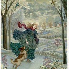 Схема вышивки «Серия На катке»