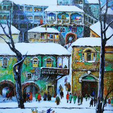 Схема вышивки «Elene Akhvlediani»